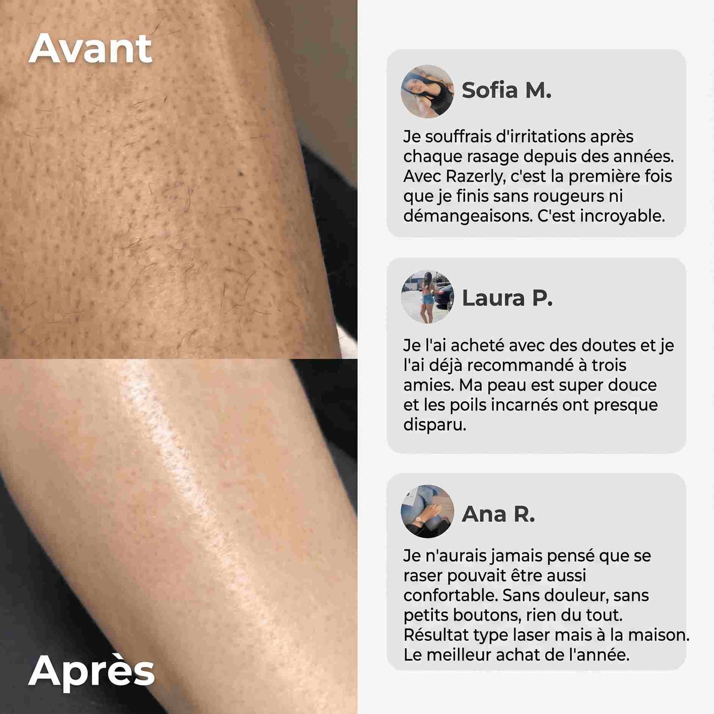 Rasoir 2-en-1 Bikini et Corps Vlustra™