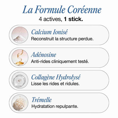 Stick anti-âge au calcium et au collagène